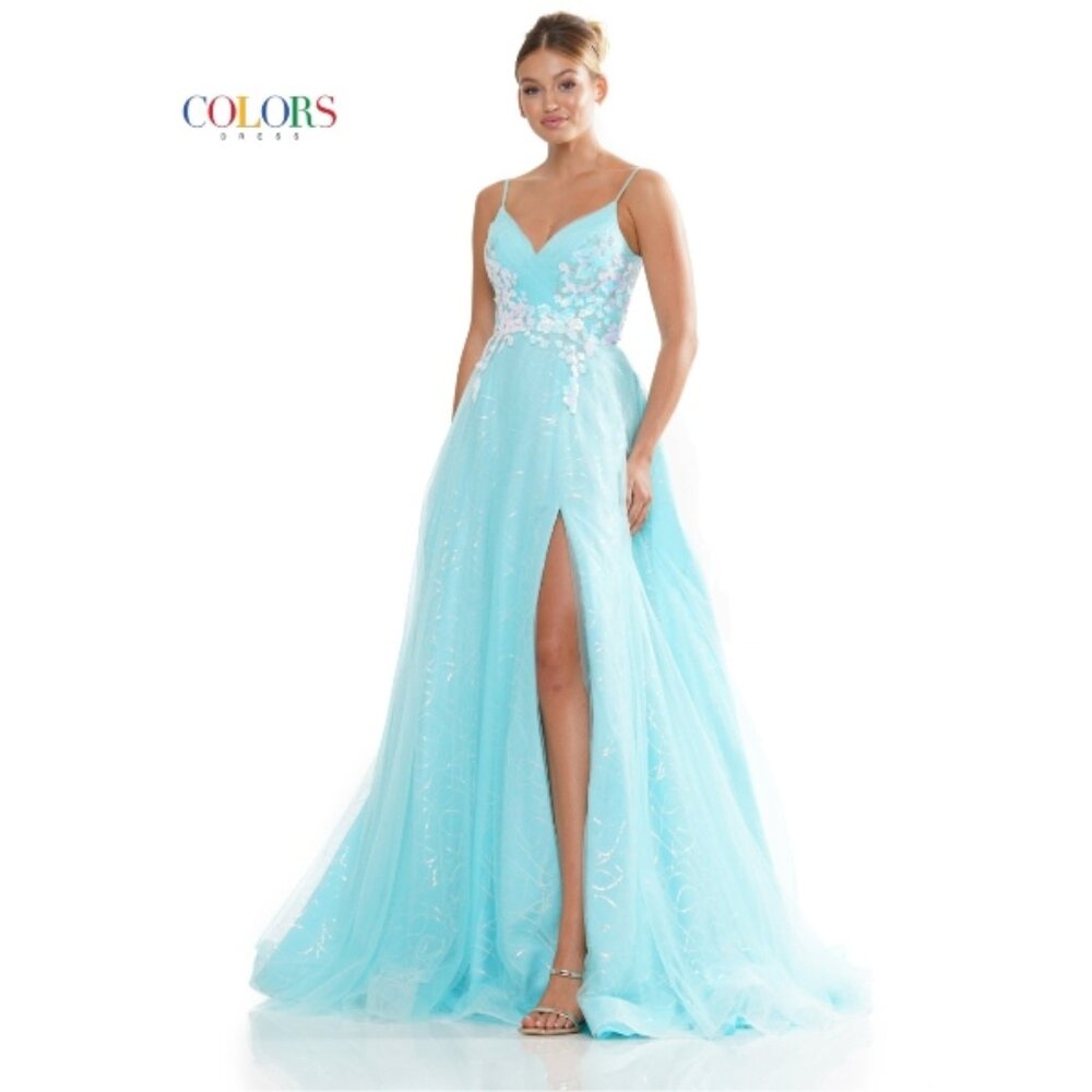 NEW Tiffany Blue Prom/Pageant size 14